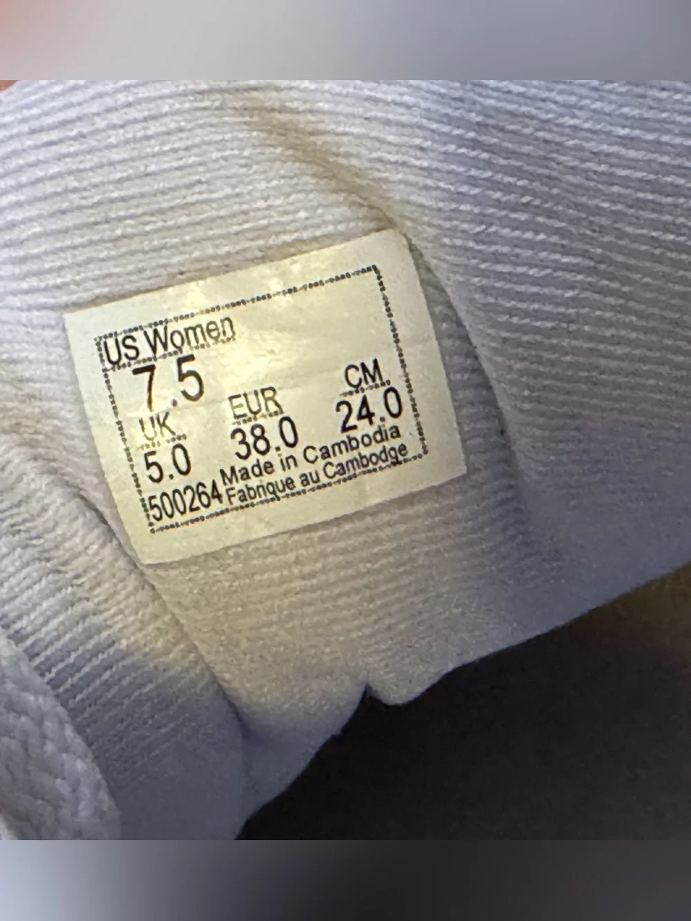 Vans Women's White Low-Top Mesh & Leather Sneakers
